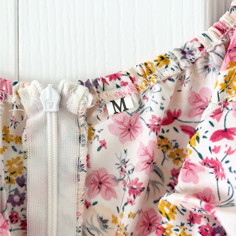 SHEIN Pink Floral Dress - Picture 3 of 3